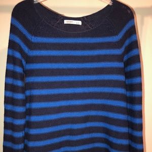 Blue Striped Light Sweater